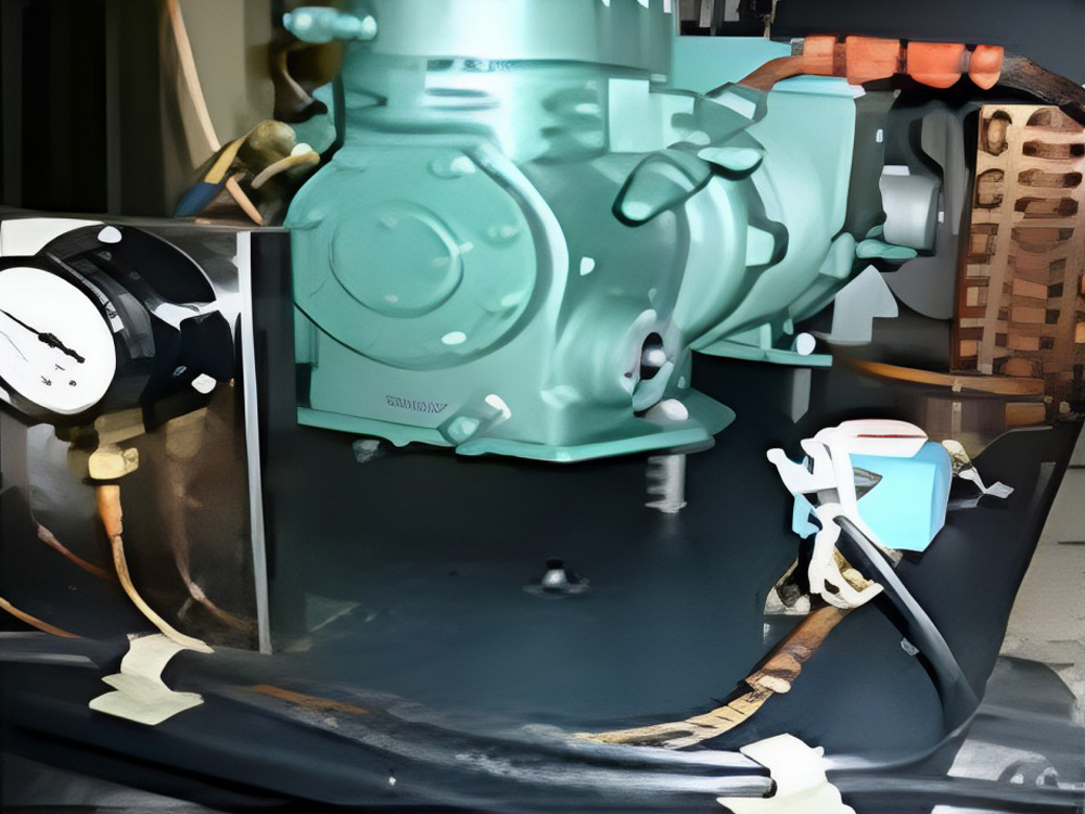 冷凍機ユニット修理